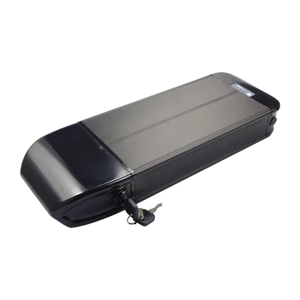 36V 48V Rear Rack Battery 10.4Ah 11.6Ah 13Ah 14.5Ah 2A Charger for 500W 750W Motors BaFang BBS01B BBS02B Electric Bicycle