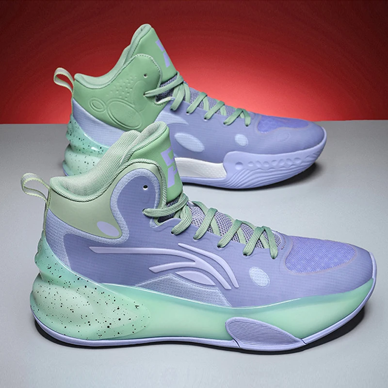 New Basketball Shoes Men Top Quailty Sport Shoes Waterproof Athletic Shoes Women Lightweight Cushioning Sneakers Size 36-45