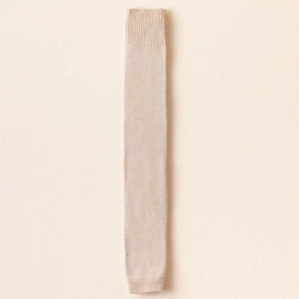 

Эластичные сохраняющие тепло плюшевые наколенники, утолщенные женские гетры на бедро, однотонные японские вязаные чехлы для ног, женские