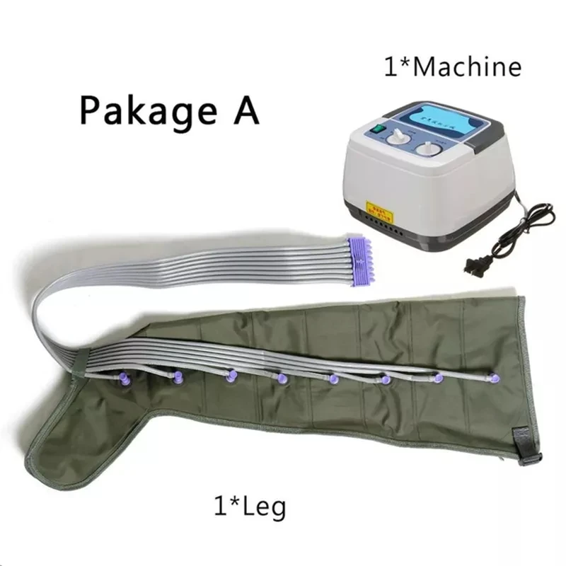 

Syeosye 8 Cavity Electric Air Compression Massager Leg Foot Infrared Therapy Arm Waist Pneumatic Air Wraps Relax Pain Relief