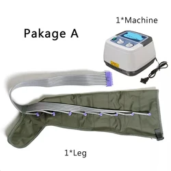 Syeosye-masajeador de compresión de aire eléctrico de 8 cavidades, terapia infrarroja para piernas, pies, brazos, cintura, envolturas de aire neumáticas, alivio del dolor relajante