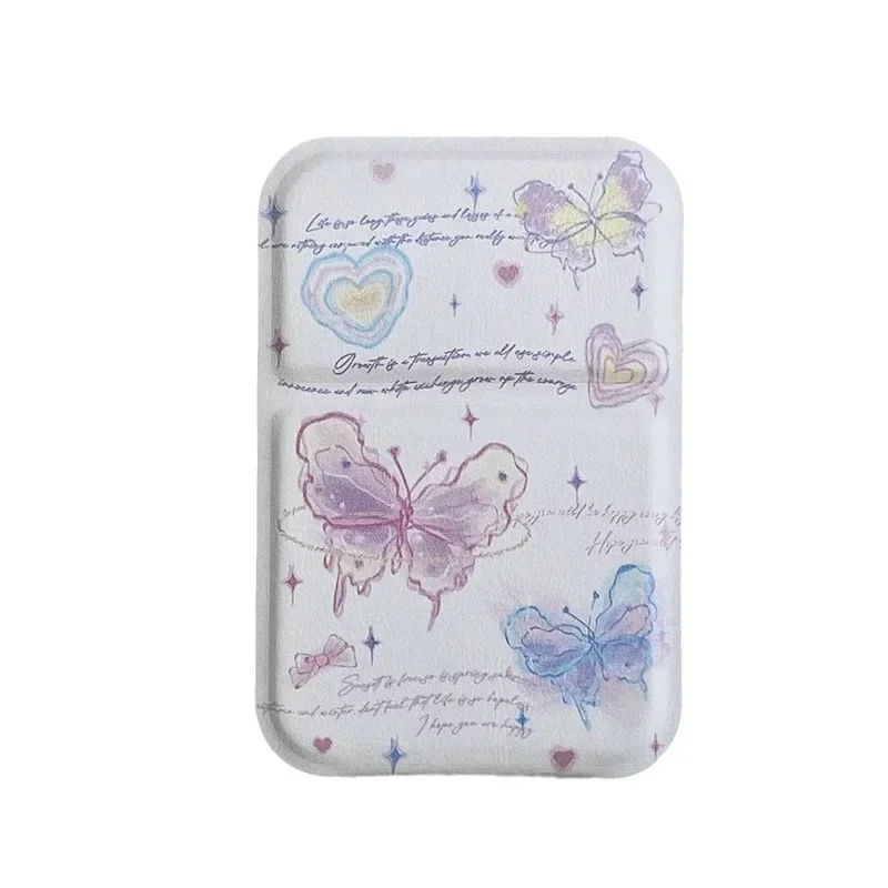 مرايا مستحضرات التجميل من Dream Butterfly Art، مرايا محمولة محمولة باليد، مرآة مكياج قابلة للطي، مرآة صغيرة للسفر والعناية بالبشرة والحمام #5