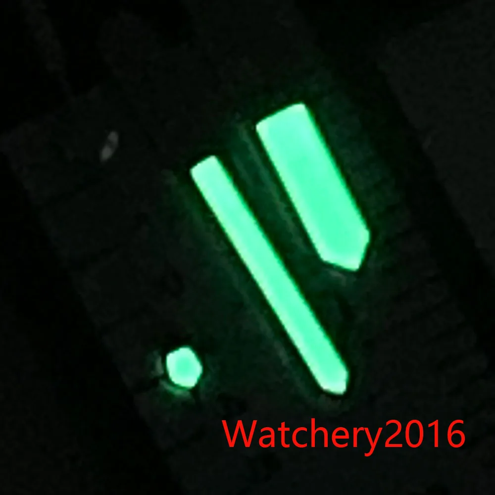 Accessories Hands Silver Edge Watch Hands Japan C3 Super Green Luminous for NH35 NH36 7s26 6r15 Automatic Movement