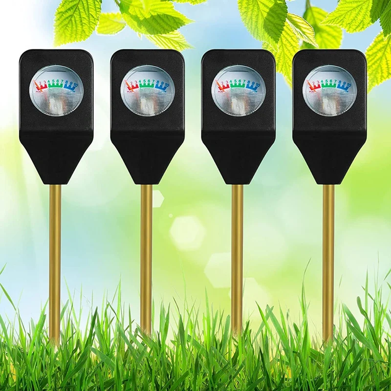 A003 10 pçs mini portátil higrômetro testador medidor de umidade do solo indoor vasos plantas plantação analisador do solo