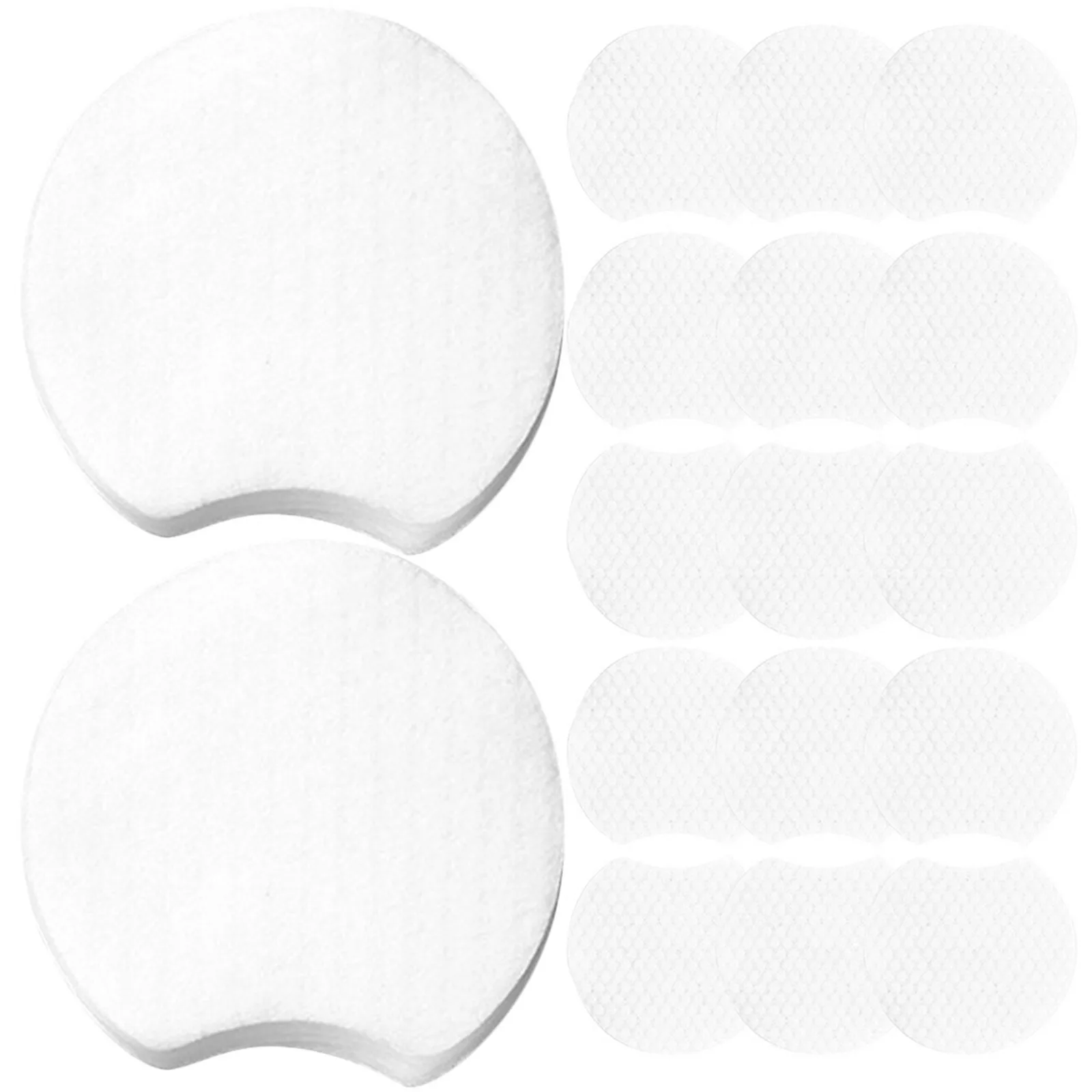 

Ipetboom 1200pcs Pattern Reusable Makeup Remover Cotton Pads Face Wipes for Mascara Non-woven Fabric Cleansing Tool