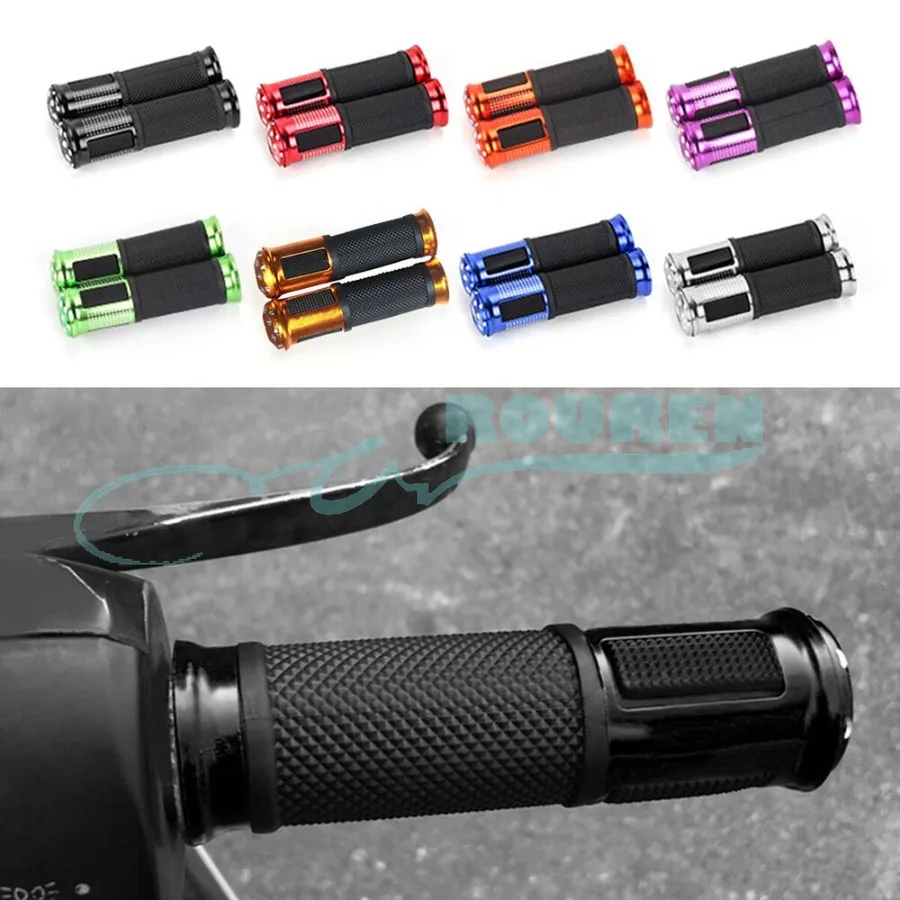 7/8 ''22mm Universal Handlebar Motorrad Lenker Handgriff Anti-Rutsch  Griff für Suzuki Honda Yamaha Kawasaki BMW Benelli
