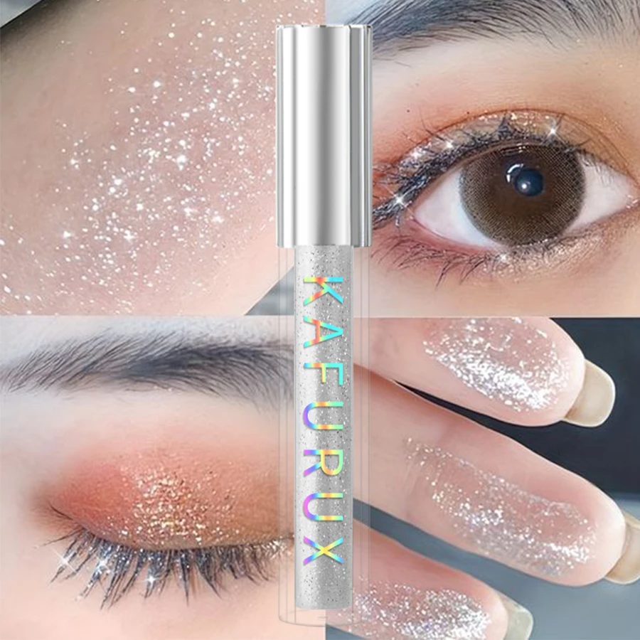 Mascara diamant brillant, résistant à l'eau, à séchage rapide, durable, épais, scintillant, maquillage pour les yeux, cosmétiques, 1 pièce