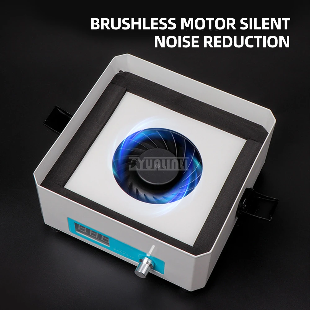 for Soldering Iron Dust And Smoke Extractor with Efficient Cleaning Function; Small Desktop Smoke Purifier Fast Purification 
