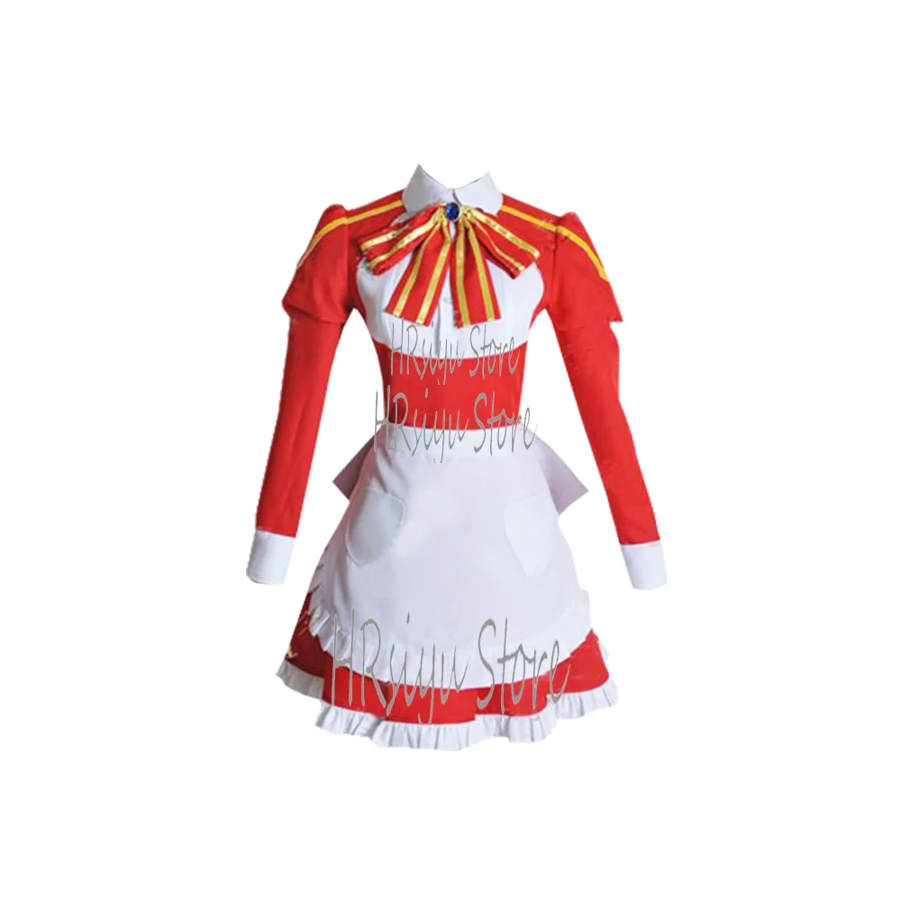 Anime Cosplay Shinozaki Rika Maid Costume women dress Full Set Halloween Carnival Dress party cos customized