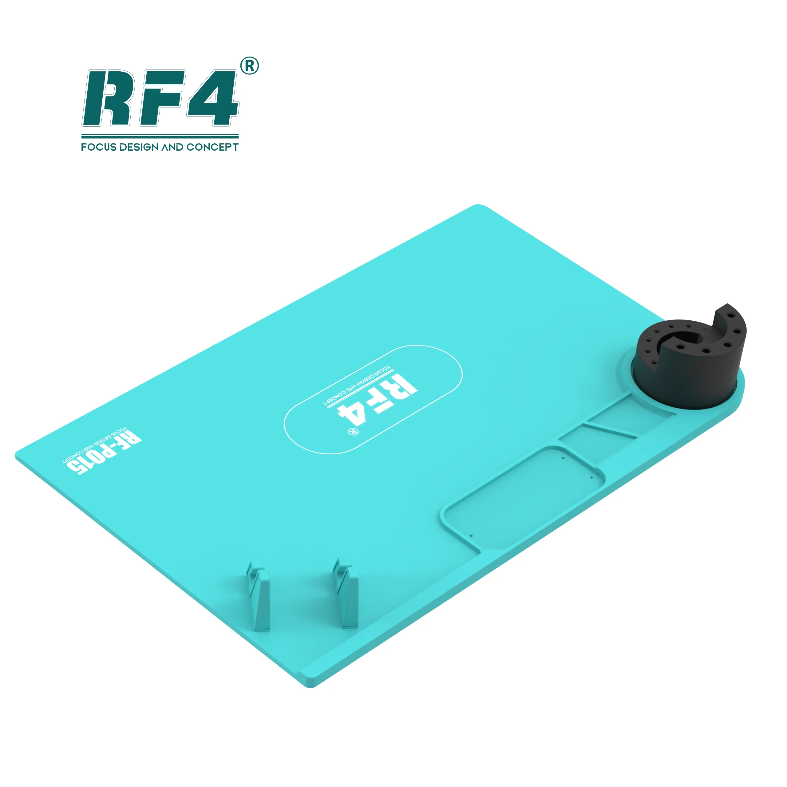 RF4 Latest Upgraded 450 * 280MM Multifunctional Thickened High-temperature Maintenance Pad RF-PO15 With Storage Bracket