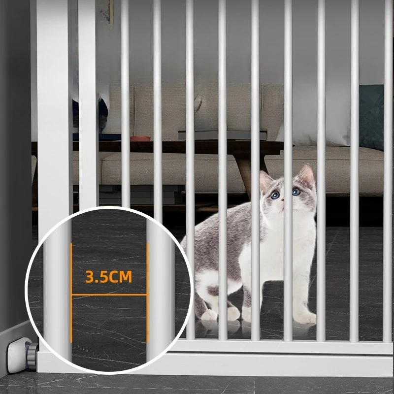 Encryption No punching Cat-proof door  Door fence Indoor cat and dog  Isolation dog