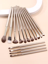 15 PCS Luxury HIGH-END professional  base brushes for Vegan Natural Soft hair beauty kit makeup Brush set