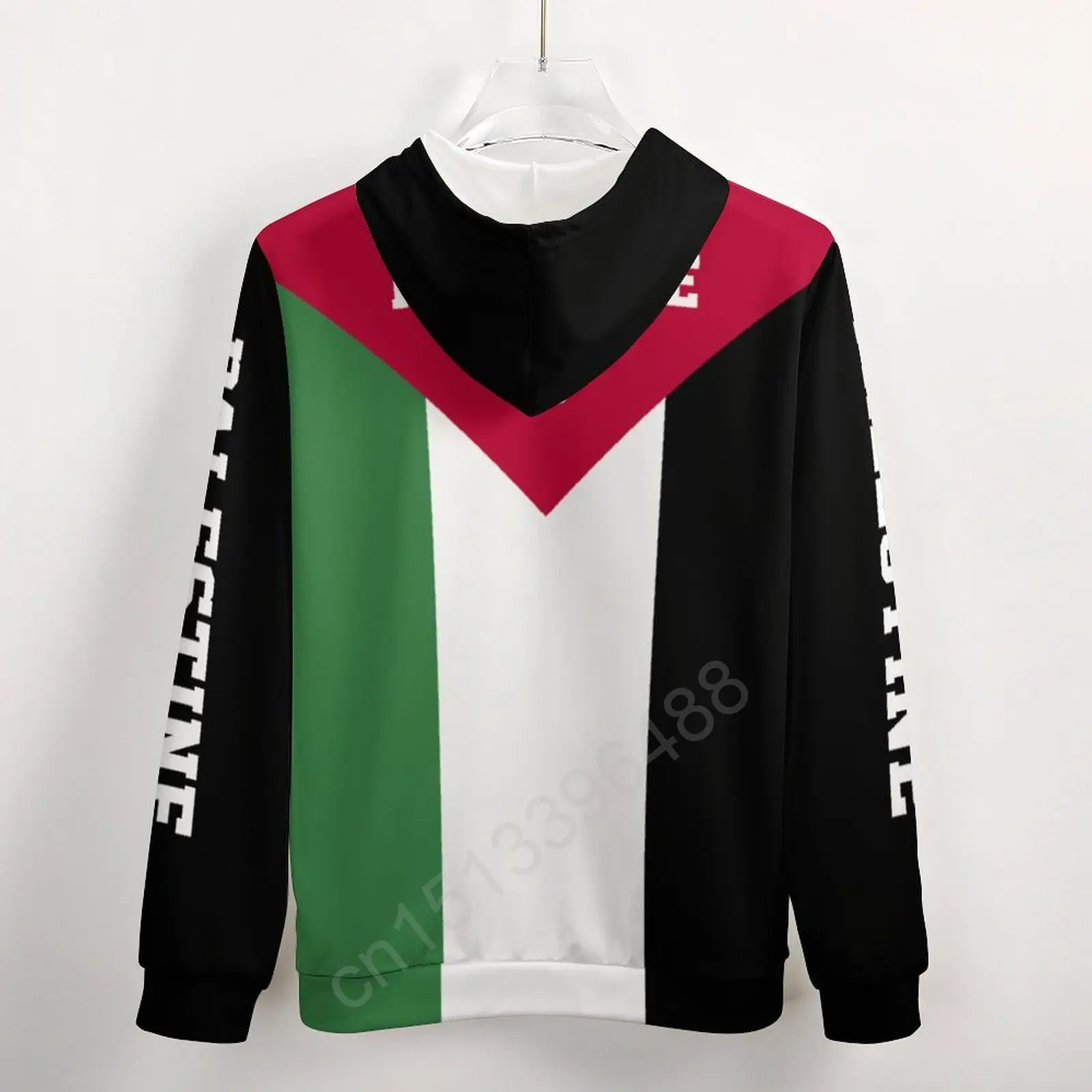 Palestine Flag 3D Printed Men Zipper Hoodies Sweatshirt Unisex Streetwear Spring and Autumn Casual Jacket Tracksuits