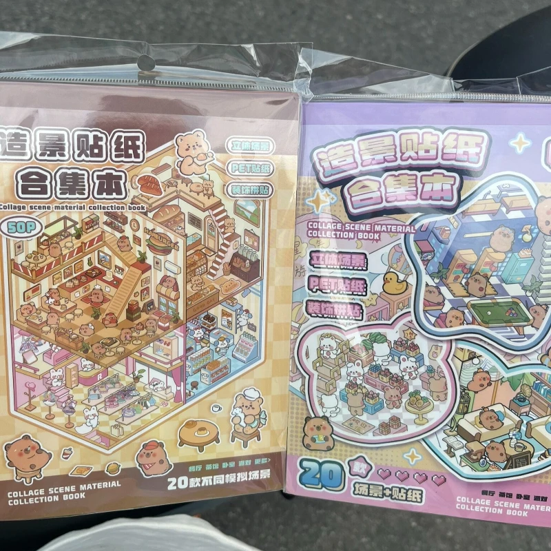 coleccion-de-pegatinas-3d-de-escenas-de-casas-en-miniatura-pegatinas-de-simulacion-de-edificios-comerciales-para-albumes-de-recortes-diy-y-manualidades