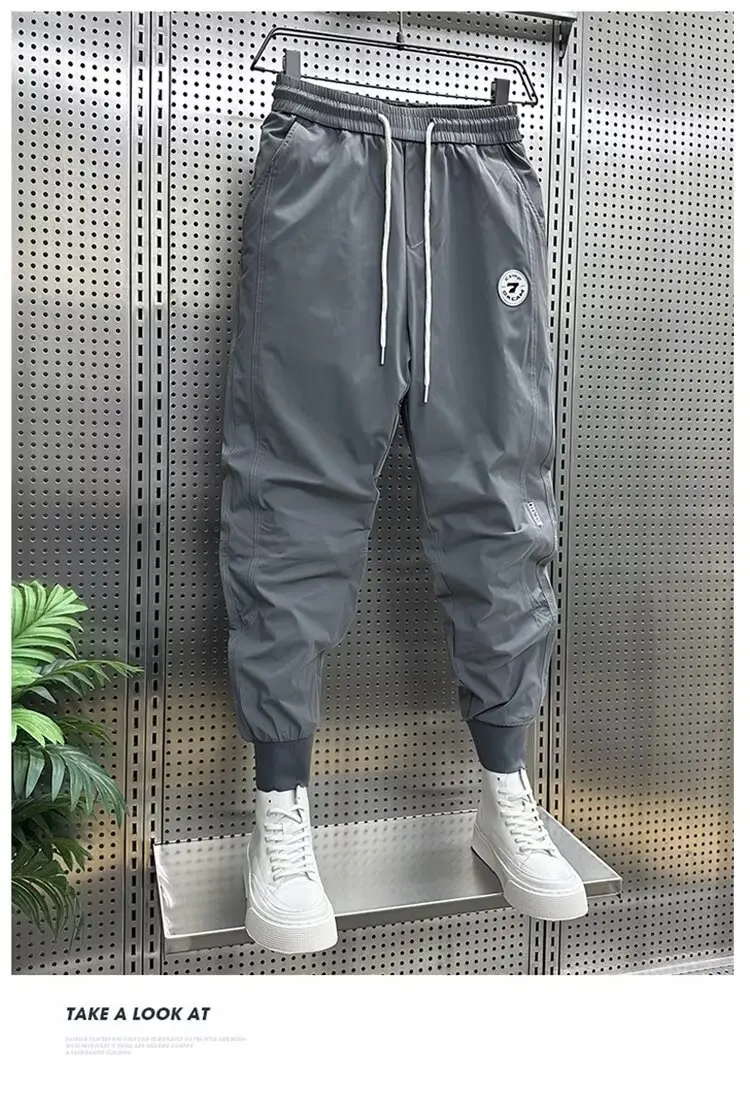 Pantalones Cargo de estilo coreano para hombre, ropa de calle informal, Y2k, Harajuku, Cargo