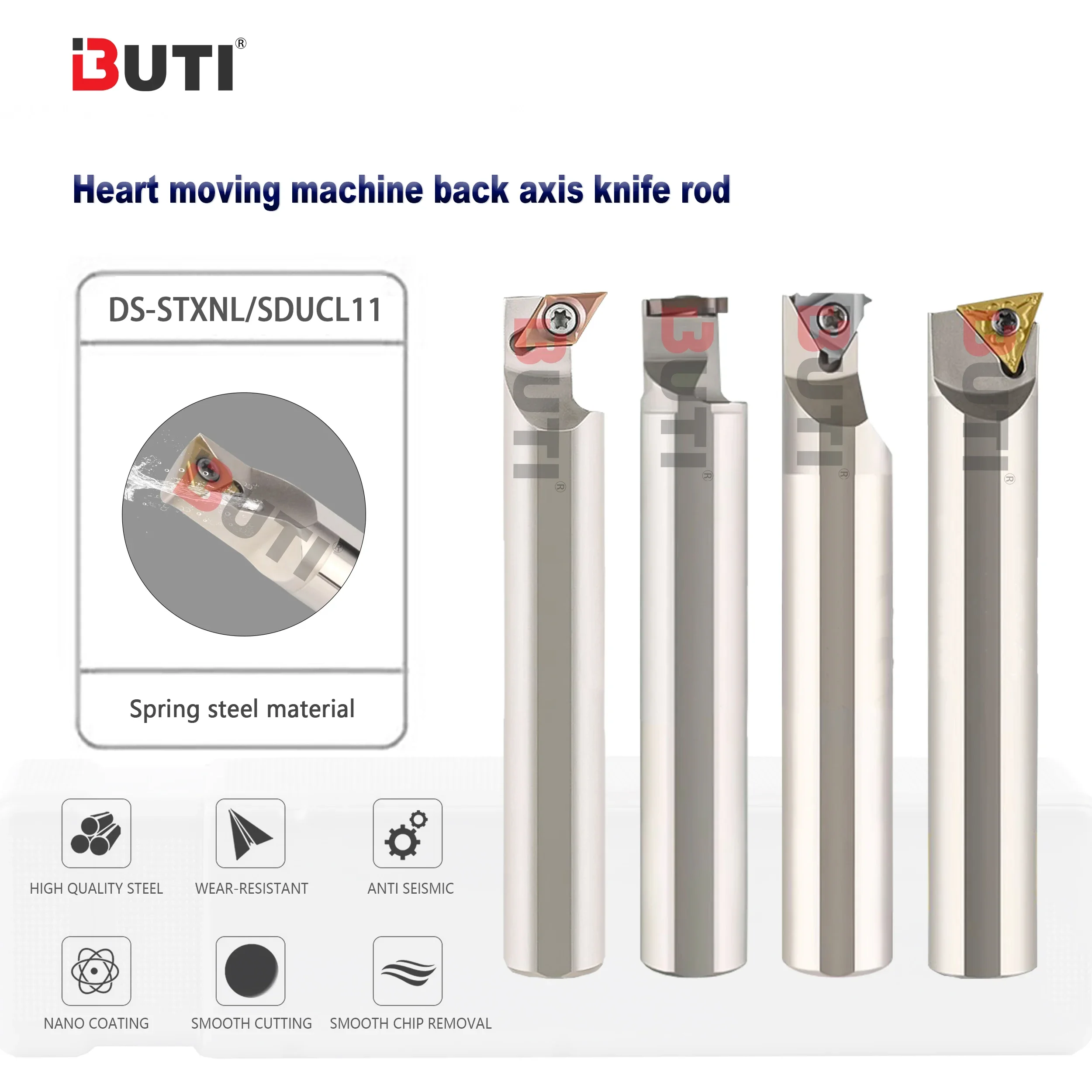 

CNC Lathe Tool DS-STXNL/SDCL11/KTGFL/KTTXL Heart Machine Rear Axle Tool Bar Slotting Cutting External Thread CNC Turning Tool ba