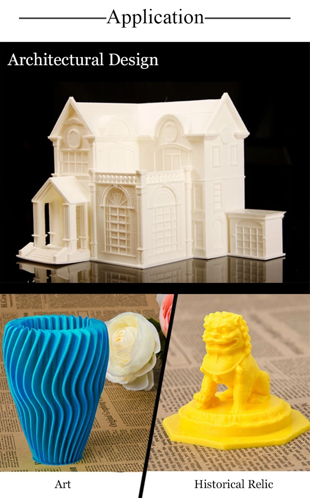 Kee Pang 3D Printer 1KG 1.75mm PLA PETG Filament 2.2lbs High Quality 3D Printing Eco-friendly Plastic Consumables