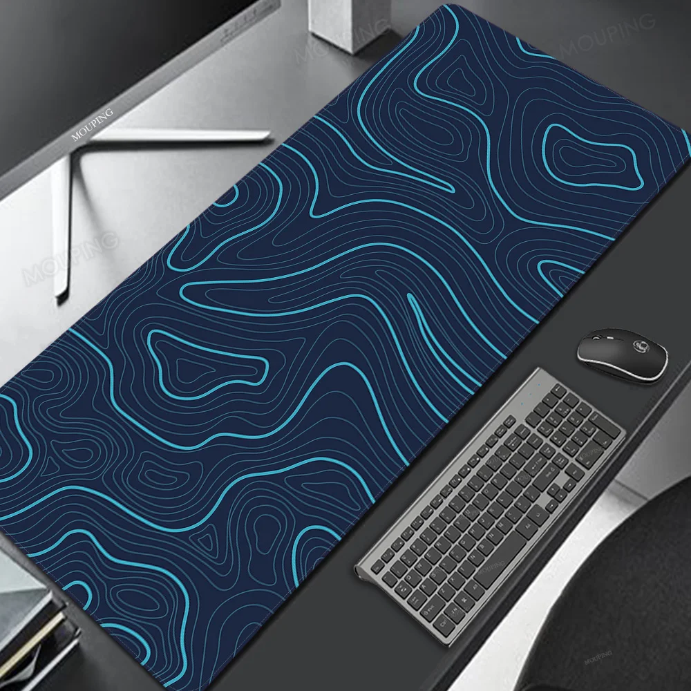 

Blue Mausepad Texture Mouse Mats Gaming Mat XXL Pad on The Table Office Gamer Accessories Keyboard Pad Art Desk Mat Mouse Carpet