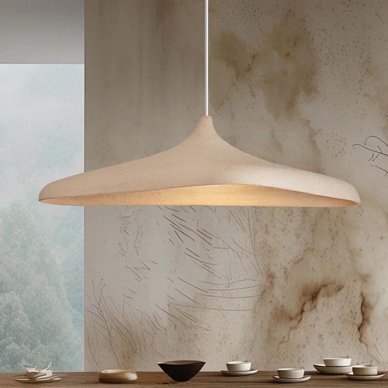 

Japan Wabi Sabi Led Pendant Light Dining Room Bar Retro Ceiling Chandelier Home Decor Suspend Lamp Simple Luminaria Hanging Lamp