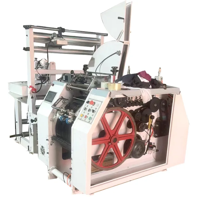 آلة صنع الأكياس الورقية السفلية على شكل حرف V أوتوماتيكية بالكامل لآلة أكياس ورق الطعام #1