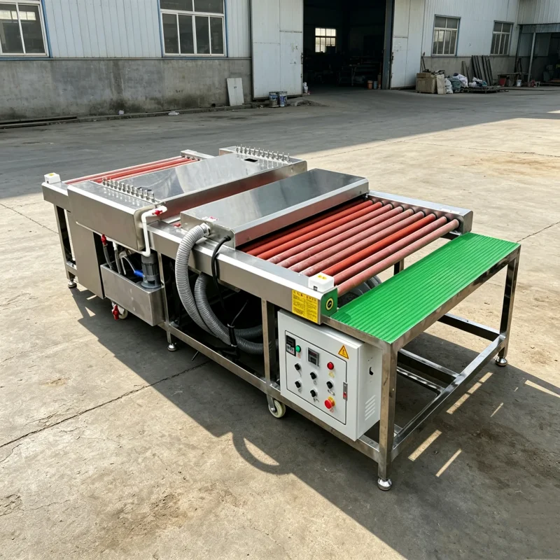 Horizontal Glass Washing & Drying Machine Industrial Glass Washer Cleaning Processing Equipment