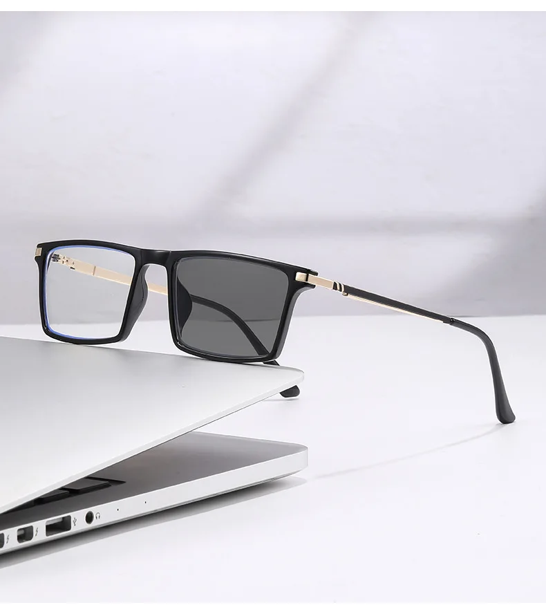 Multifokale + photochrome Lesebrille Brillen für Männer Frauen Progressive Fern Dual-Use 0 1,0 1,5 2,0 2,5 3,0 3,5 4,0 – Detail 15