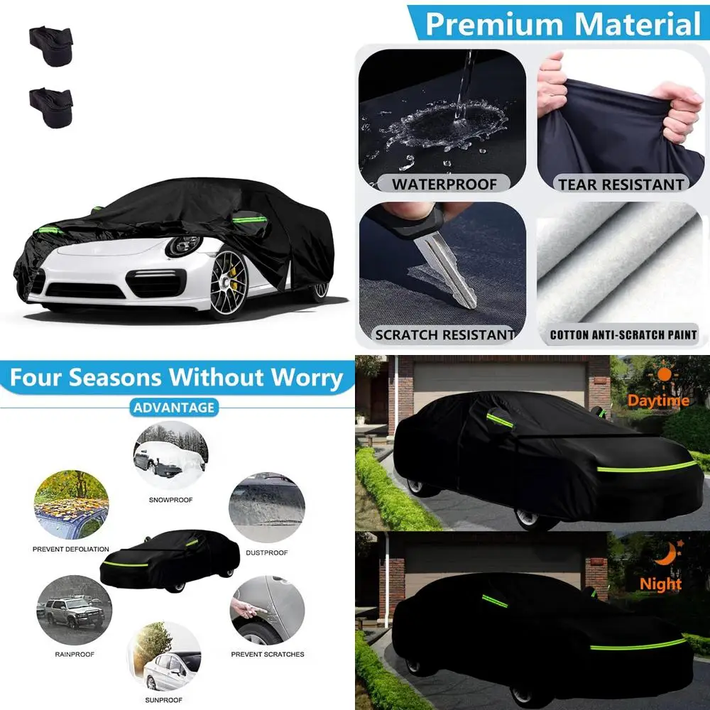 

Custom-Fit Waterproof Car Cover for All Weather Protection, Suitable for Various Porsche 911 Models Including Carrera 4S, Turbo,