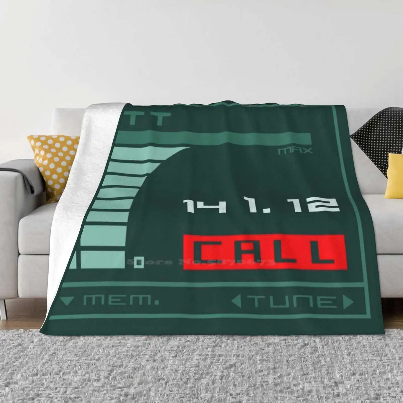 Otacon Call Hot Sale Printing High Qiality Warm Flannel Blanket Metal Gear Solid Snake Otacon Codec Big Boss Ps3 Ps4 Kojima