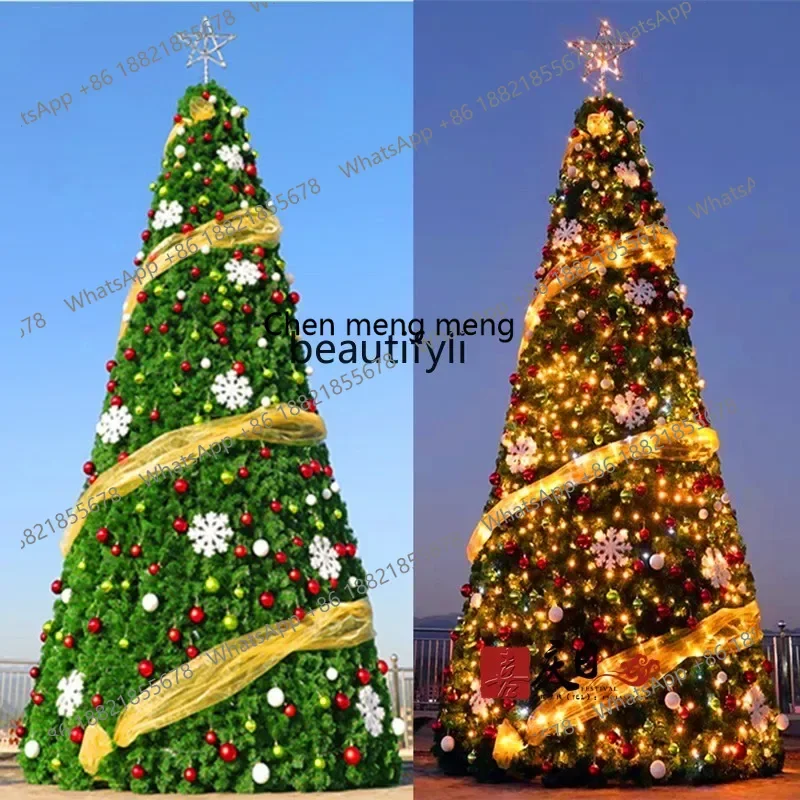 

Outdoor large frame Christmas tree decoration 4 5 6 7 8 shopping mall hotel scene reputation