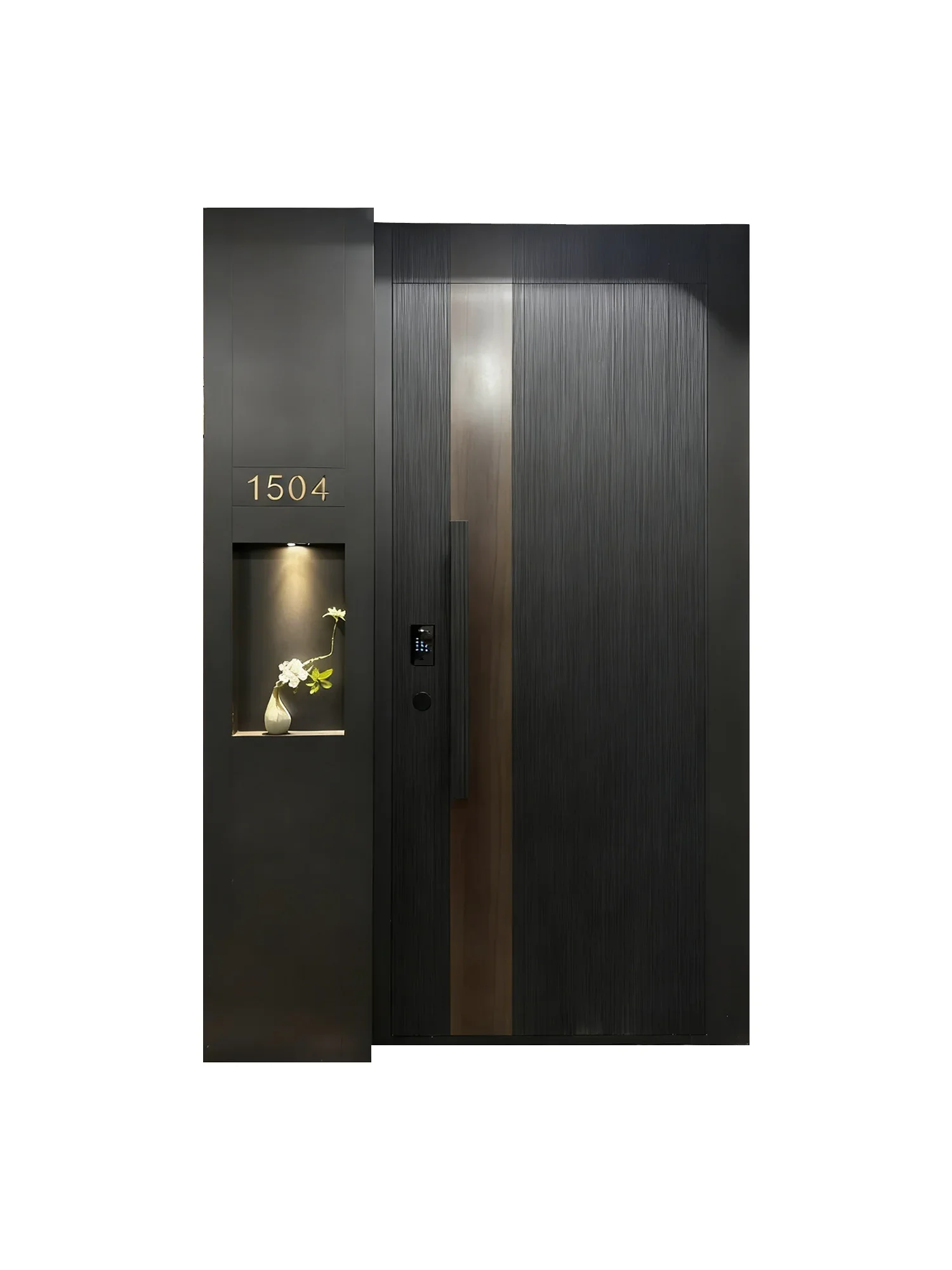 xx-Custom Entry Door Security Door Parent-Child Door Villa Gate New Minimalist Home Use Exquisitely Carved Cast Aluminum