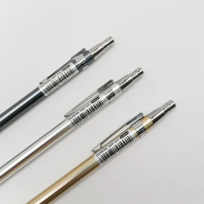 0.5/0.7mm Mechanical Pencil Office School Art Painting Tools Metal Automatic Pencils Creative Stationery