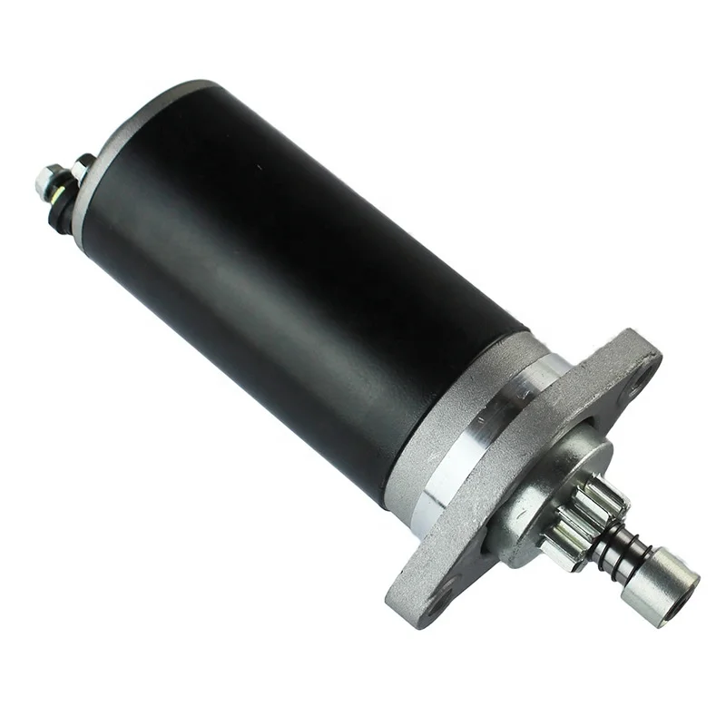 66M-81800-01 Outboard Motor Parts Starter Motor for 15hp 18hp 2 Stroke Yamaha Outboard Motor Marine Boat Engine