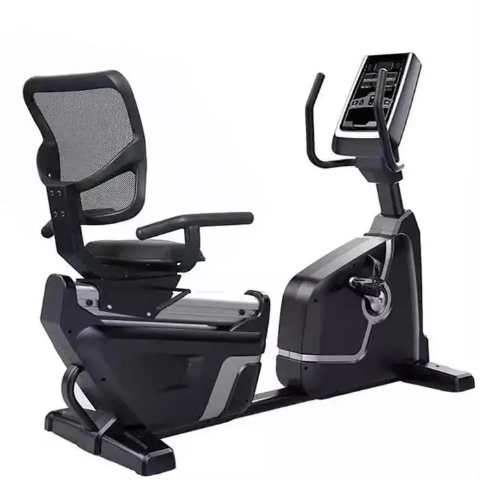 Commerciële Gym Fitness Indoor Cycling Oefening met zittende rug elliptische fiets