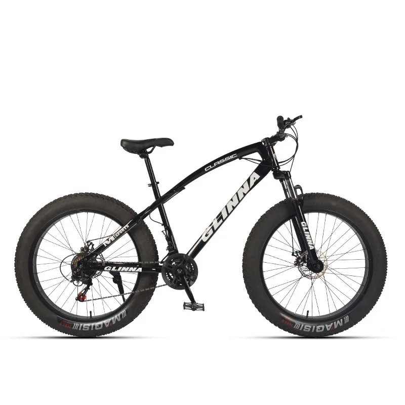 Vollgefedertes 26-Zoll-Rad 4.0 Fat Bicycle Big Tire Cycle Snow Mtb Mountainbike Beach Cycling Fatbike Snow Bicycle für Herren