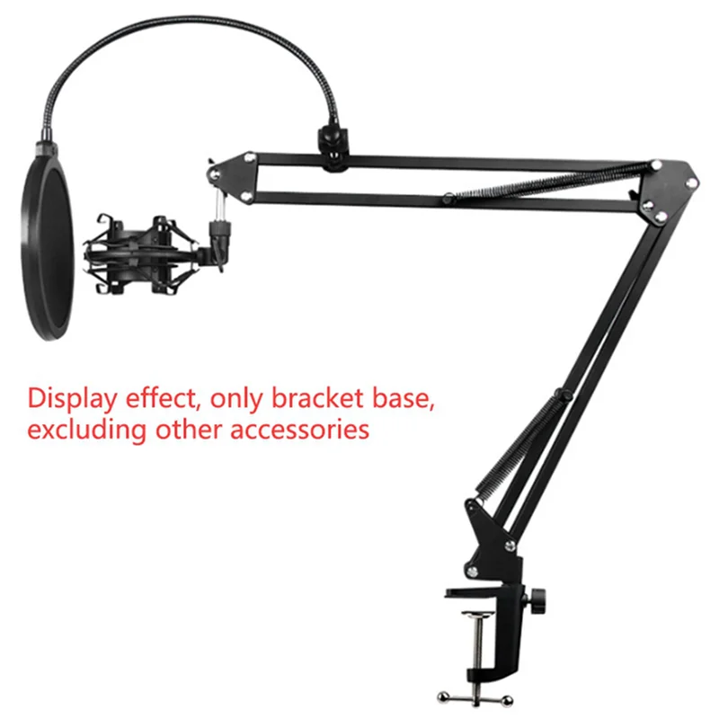 

CGDS-5X Heavy-Duty Metal Table Mounting Clamp For Microphone Suspension Boom Scissor Arm Stand Holder