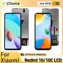 IPS For Xiaomi Redmi 10C LCD 220333QNY Display For Redmi 10A 220233L2C Touch Screen For Redmi 10 2021 LCD Display Replace Parts