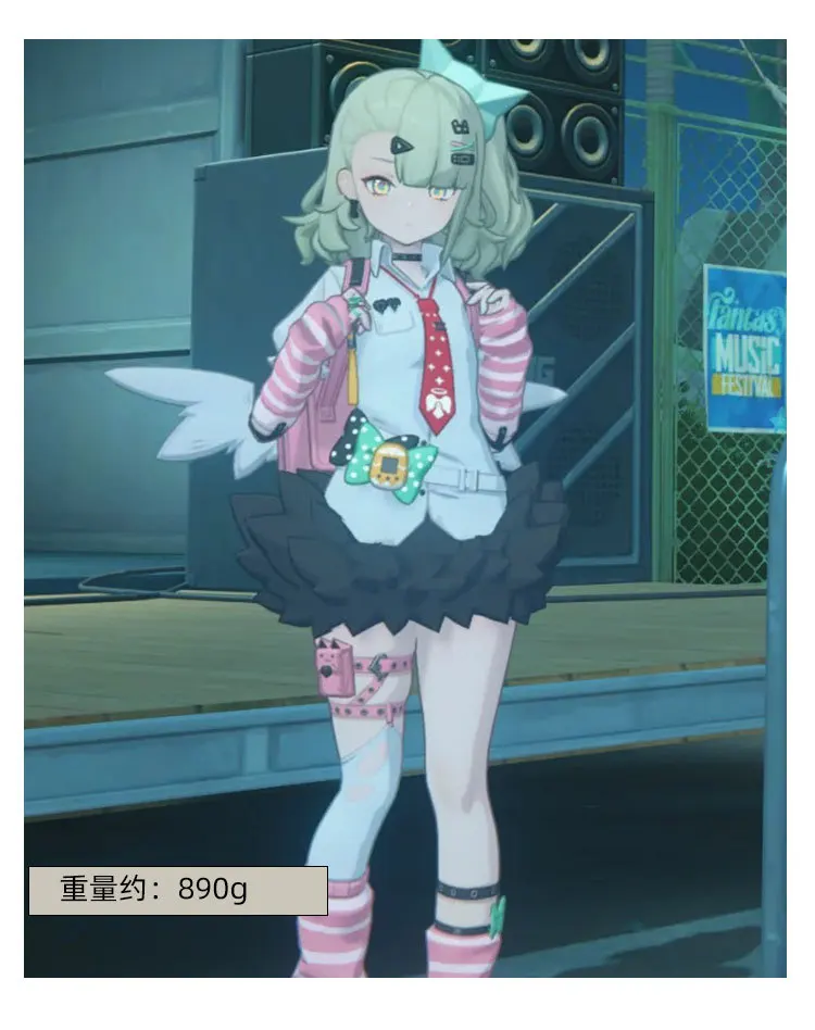 Zenless Zone Zero Sunna Cosplay Costume Wig Anime Game ZZZ Sunna Christmas Halloween Party Clothing