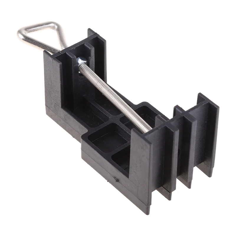 Clamp-on Shaft Rotary Grinder Drill Bracket Stand Holder Hanger With Deck