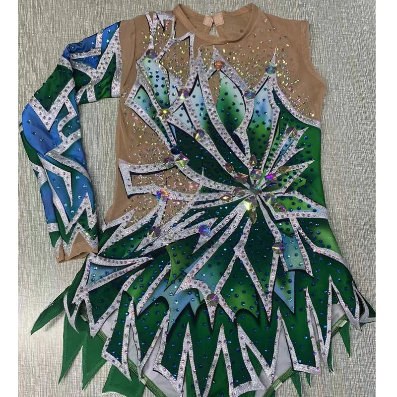 

Комбинезон для скейтбординга на заказ, художественный купальник, гимнастический купальник, индивидуальный стиль, индивидуальный размер