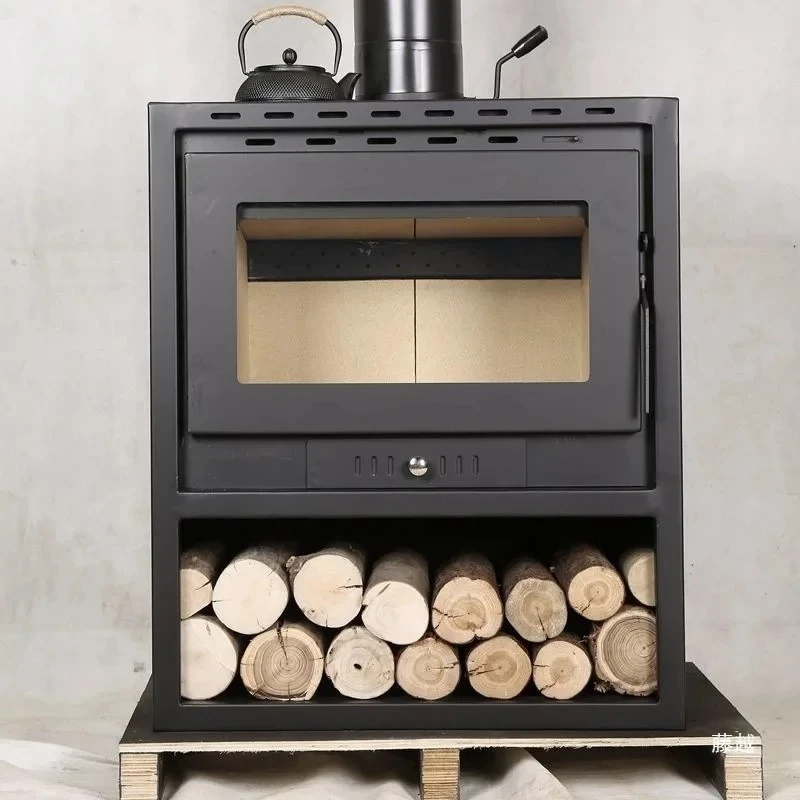 

Real Fireplace Fireplace Wood-burning Firewood Firewood Heating Stove B&B Heating Villa Home Indoor Rural Decoration