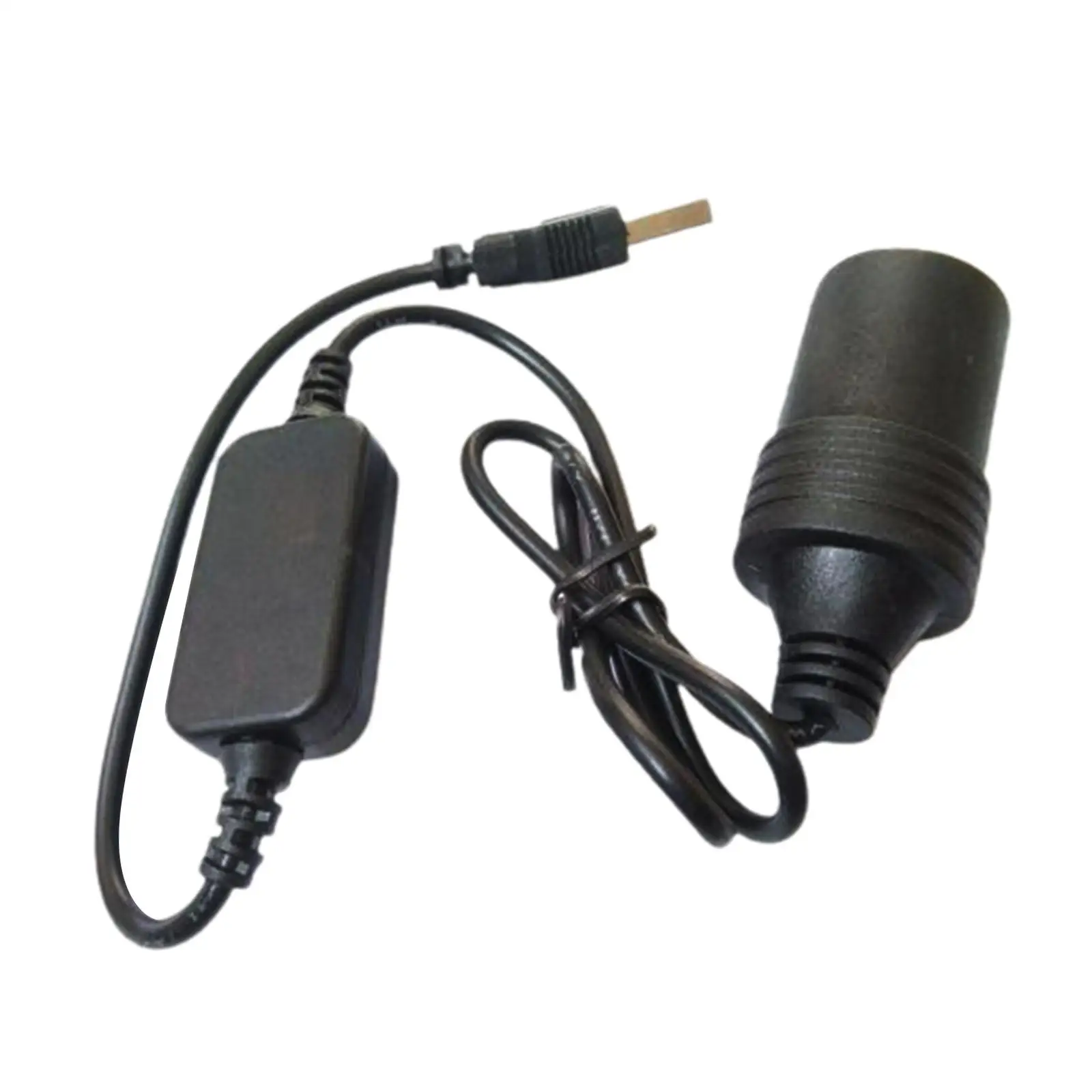 1x USB macho a 12V encendedor de cigarrillos de coche adaptador convertidor convector