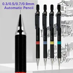 Plastic Mechanical Pencil Creative Stationery Low Gravity Movable Pencil 0.3/0.5/0.7/0.9mm Drawing Tool Office School Supplies