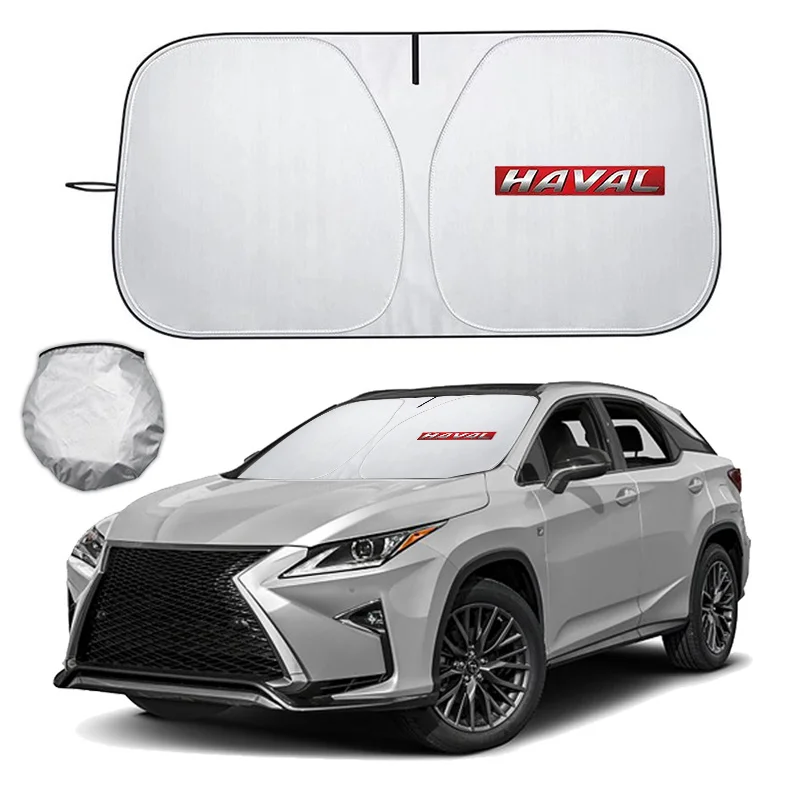 

Foldable Car Windshield Sun Shade Cover for Front Window Sunscreen UV Protector For Haval Great Wall H6 F7 F7X H2 H9 H3 H1 F5 F9