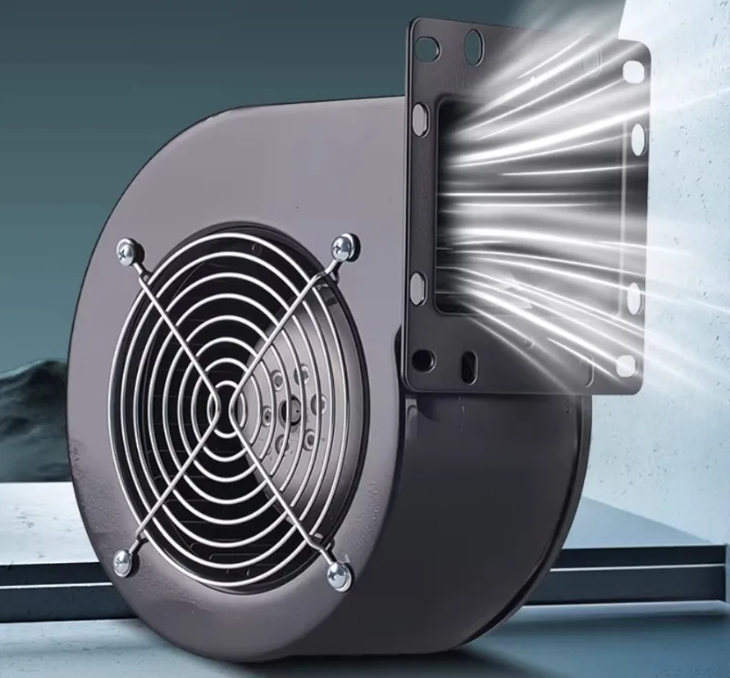 

130flj5 Small Power Frequency Centrifugal Fan Blower With Edge 120w