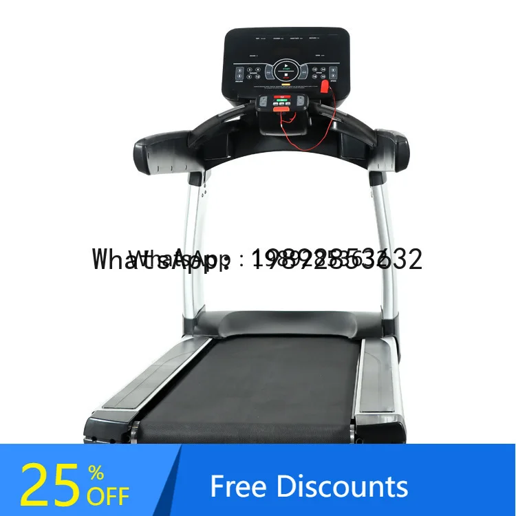 XL   Commercial Gym Treadmill with Button Control Adjustable Incline ZF-6600 Silent Treadmill