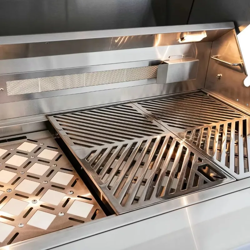 

Professional 36-Inch Built-In BBQ Grill 3-Burner Stainless Steel 304 Modern Luxurious Outdoor Cooking Appliance