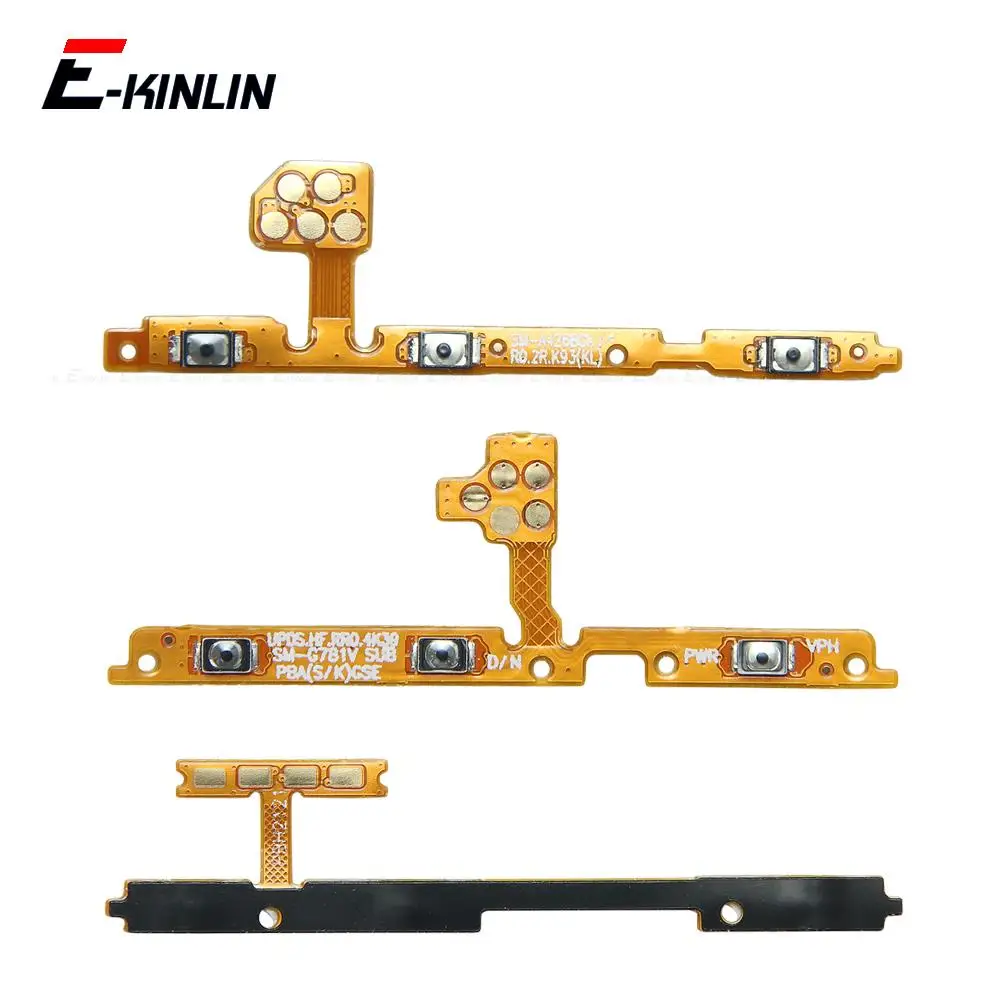 Mute Switch Power Key Ribbon Repair Part For Samsung Galaxy A02 A12 A22 A32 A52 A72 4G 5G ON OFF Volume Button Flex Cable