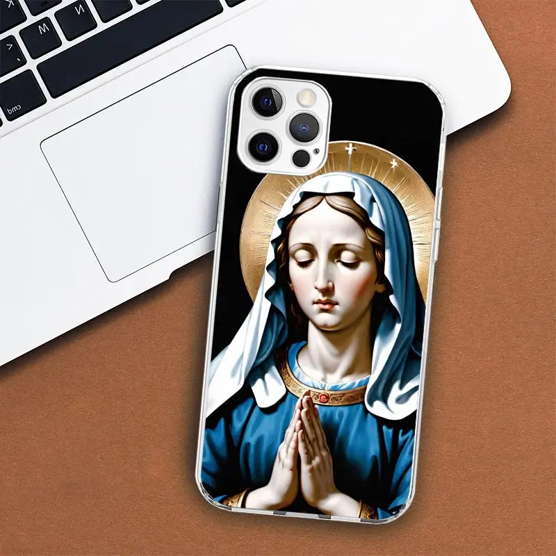 Virgin De Guadalupe Virgen Mary Phone Case For Apple iPhone 11 12 13 14 15 16 Pro Max 7 X XS 8 Plus + Mini SE Customized Print S