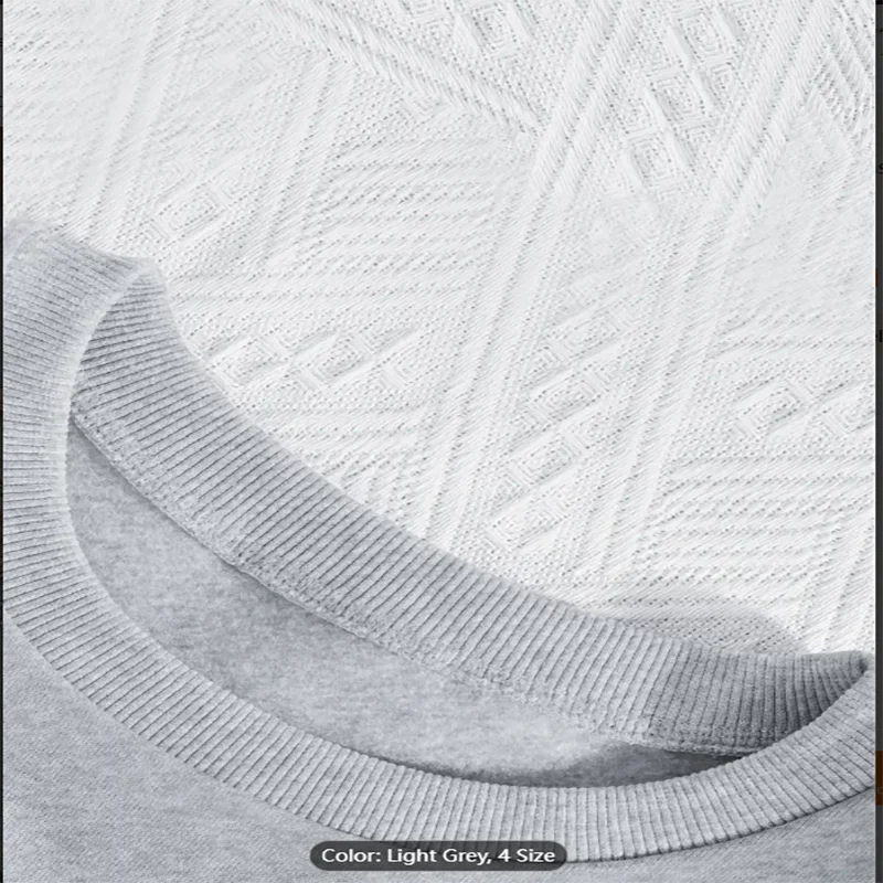 Felpa girocollo casual a maniche lunghe con design floreale vibrante Grigio morbido Perfetto per il comfort quotidiano invernale