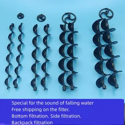 Silencer fish tank mute bar aquarium right Angle overflow artifact spiral mute device overflow noise reduction
